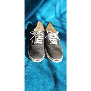 Unisex Vans "Off The Wall" Black & White Canvas Sneakers Men's 8.5 Women's 10